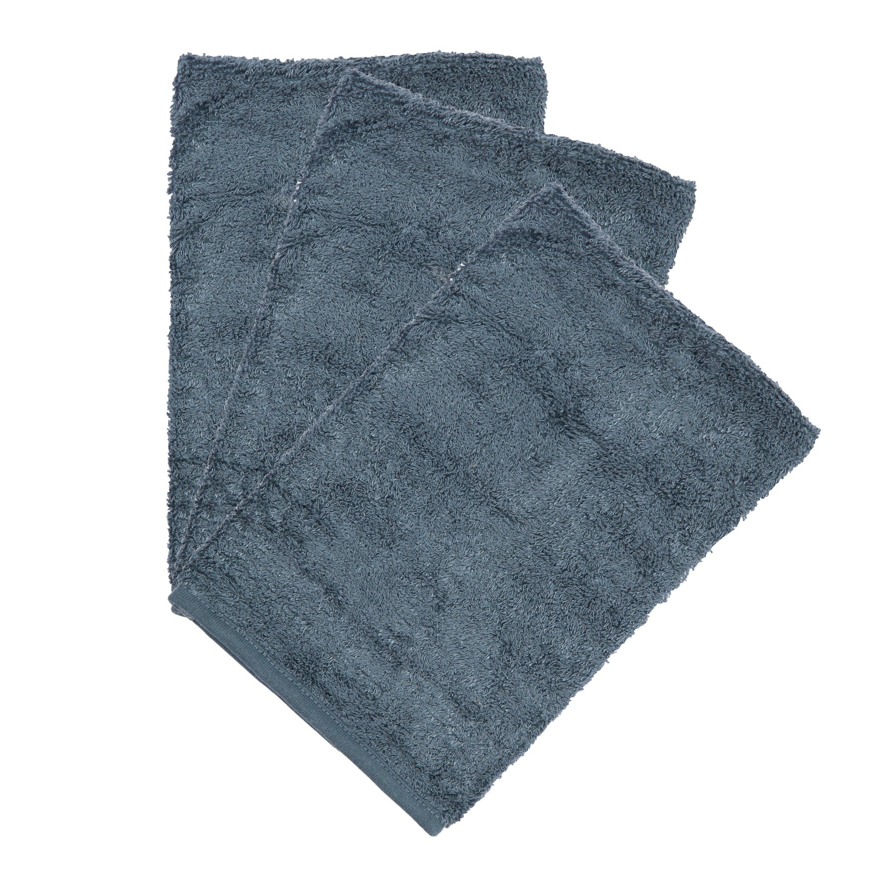 Set de 3 gants bambou (divers coloris) - Marin - Soin bébé