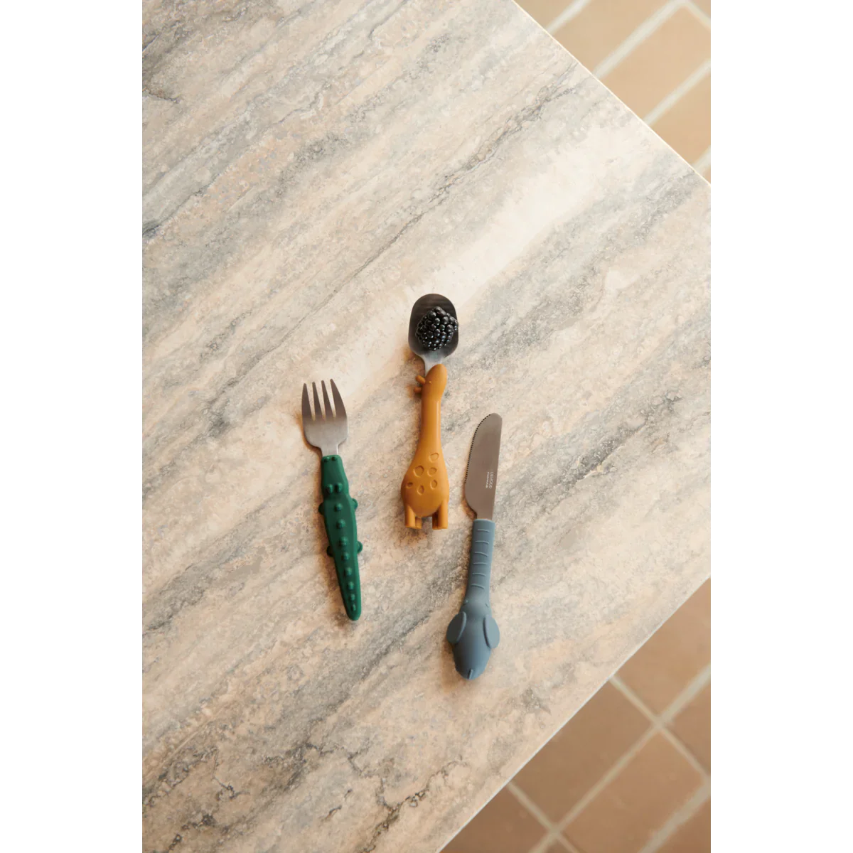 Set de couverts Tove - Golden caramel mix - couverts