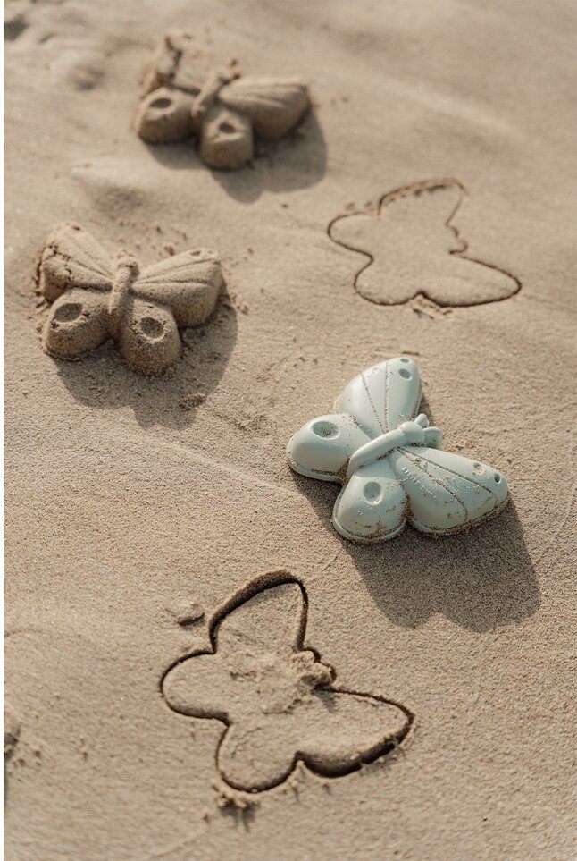 Set de plage pelle et moules à sable - Flowers &