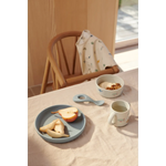 Set de Vaisselle en silicone Vivi - Aviator / Ecru