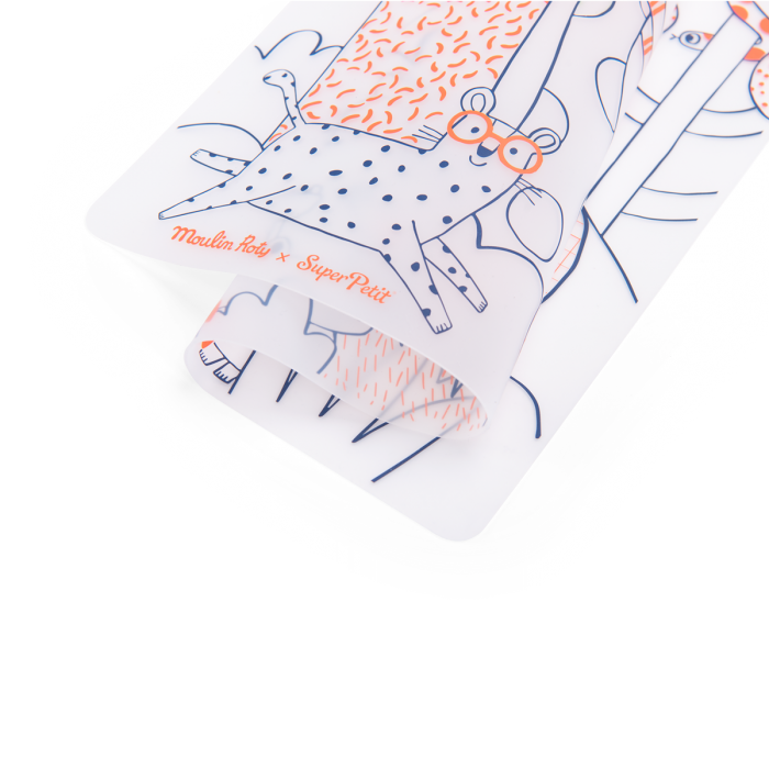 Silikon-Malset + 5 Filzstifte – Aktivitätsspielzeug