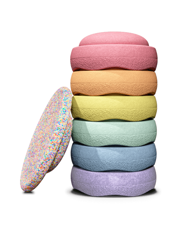 Super Confetti Rainbow Set pastel - jouet d’activité
