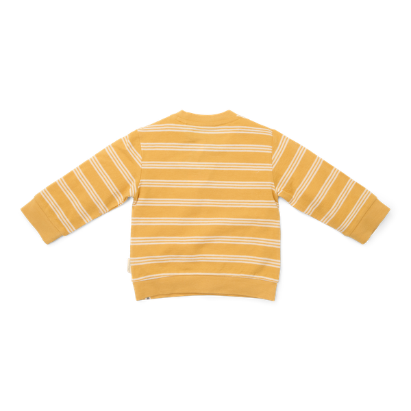 Sweatshirt Yellow Stripe (Größen 74-104) – Little Dutch