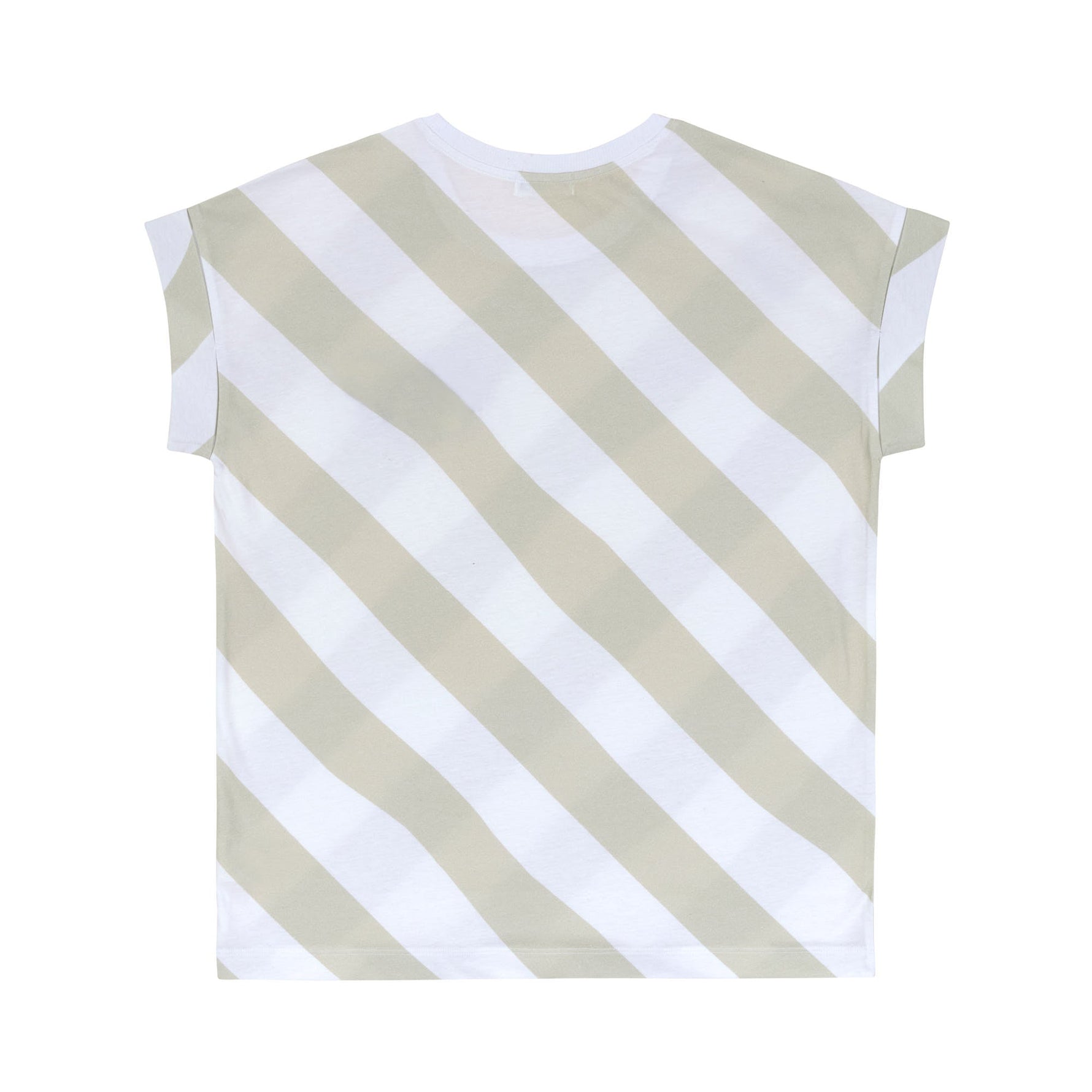 T-Shirt female Happy - Milky/light khaki (verschiedene Größen)