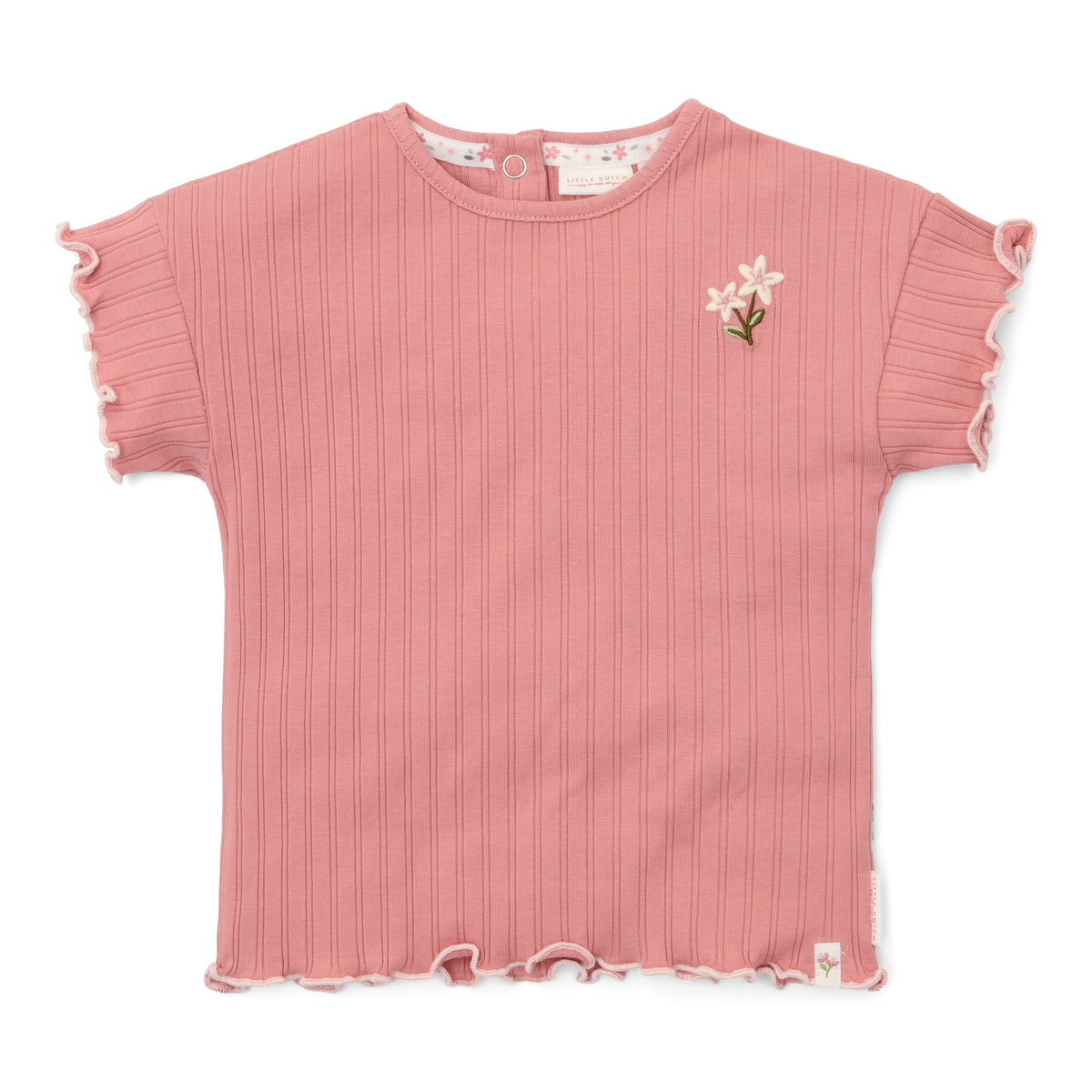 Kurzarm-T-Shirt Pink Blush (Größen 74-104)