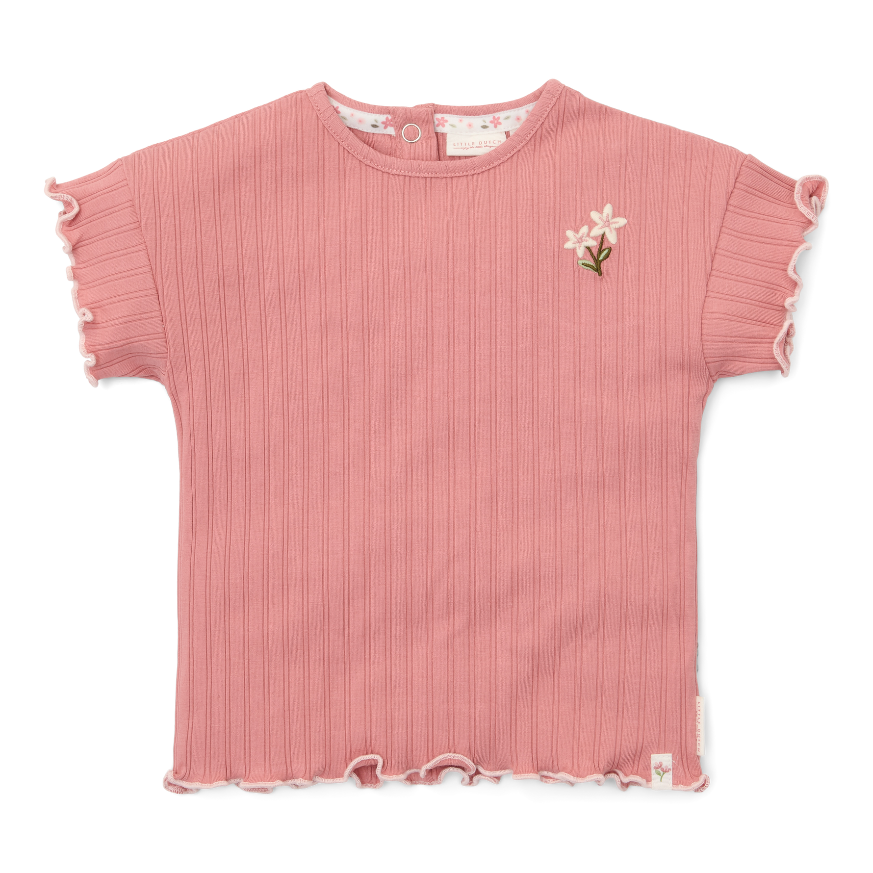 Kurzarm-T-Shirt Pink Blush (Größen 74-104)