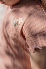 Kurzarm-T-Shirt Pink Blush (Größen 74-104)