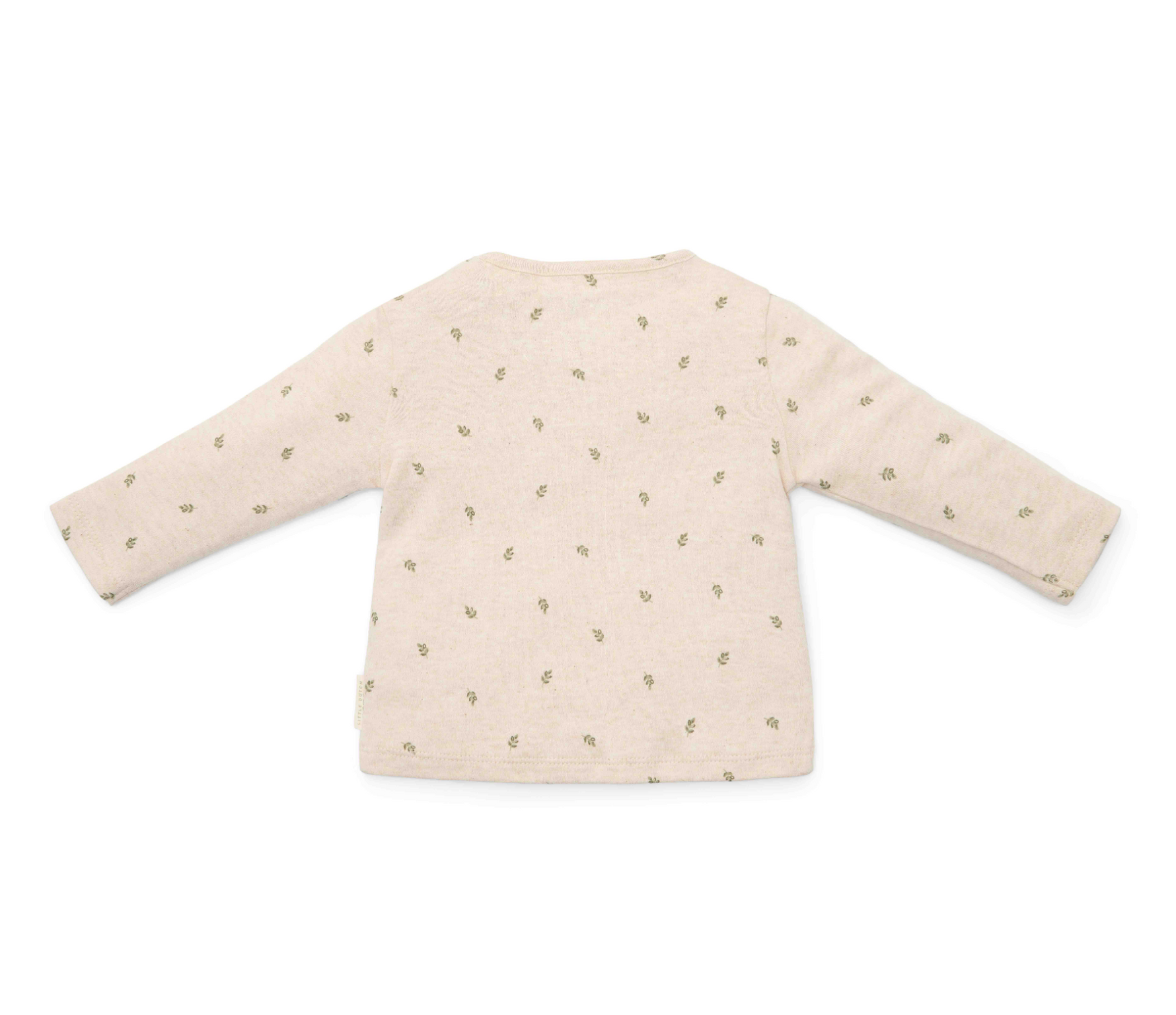 Langarm-T-Shirt Green Leaves (Größen 44-74)