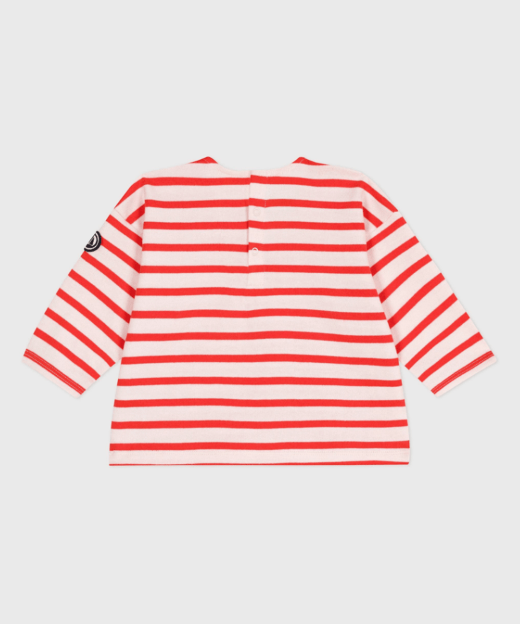 T-shirt manches longues Mariniere - FLEUR/SPICY