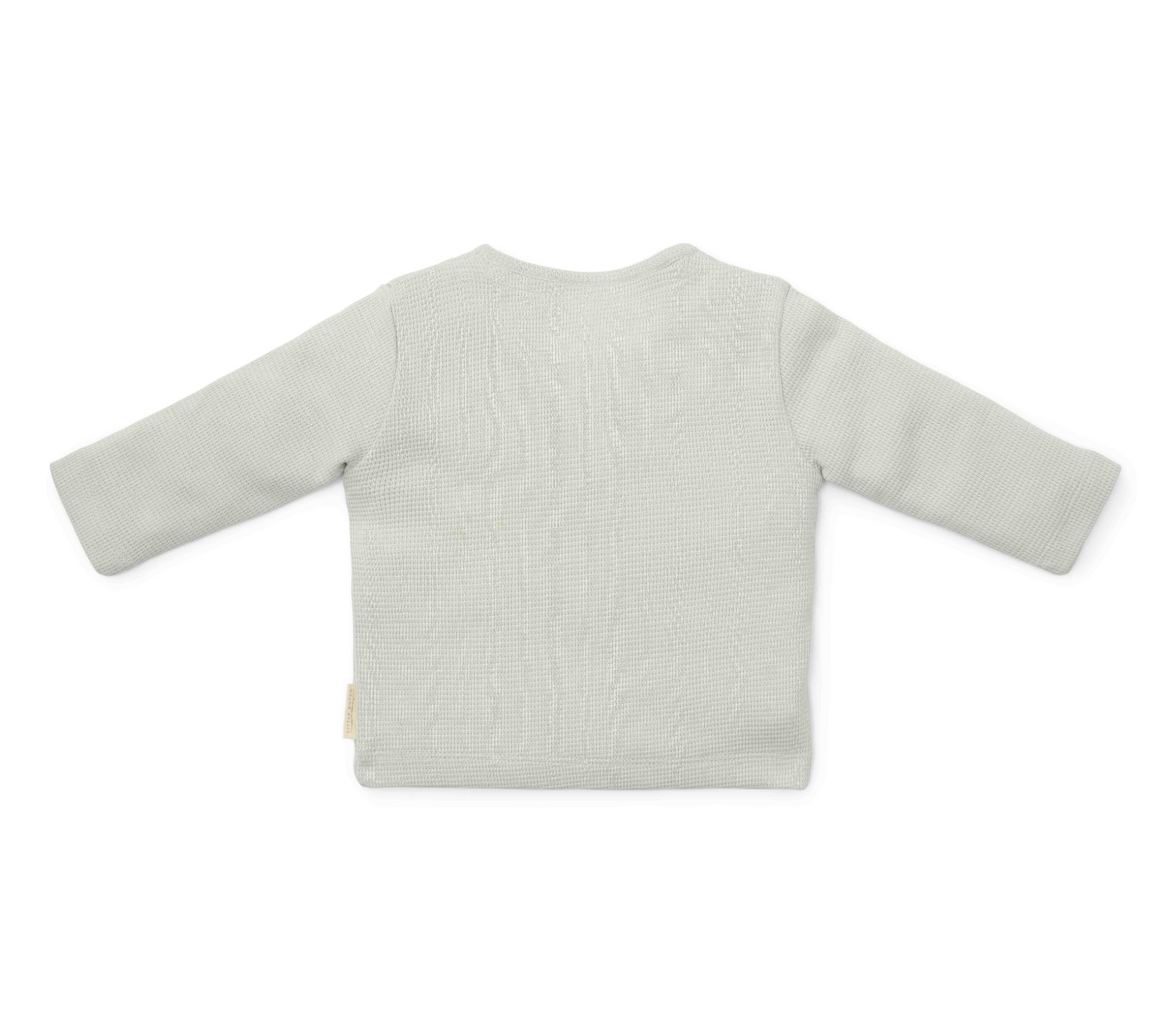 Langarm-T-Shirt Waffle Soft Green (Größen 44-74)