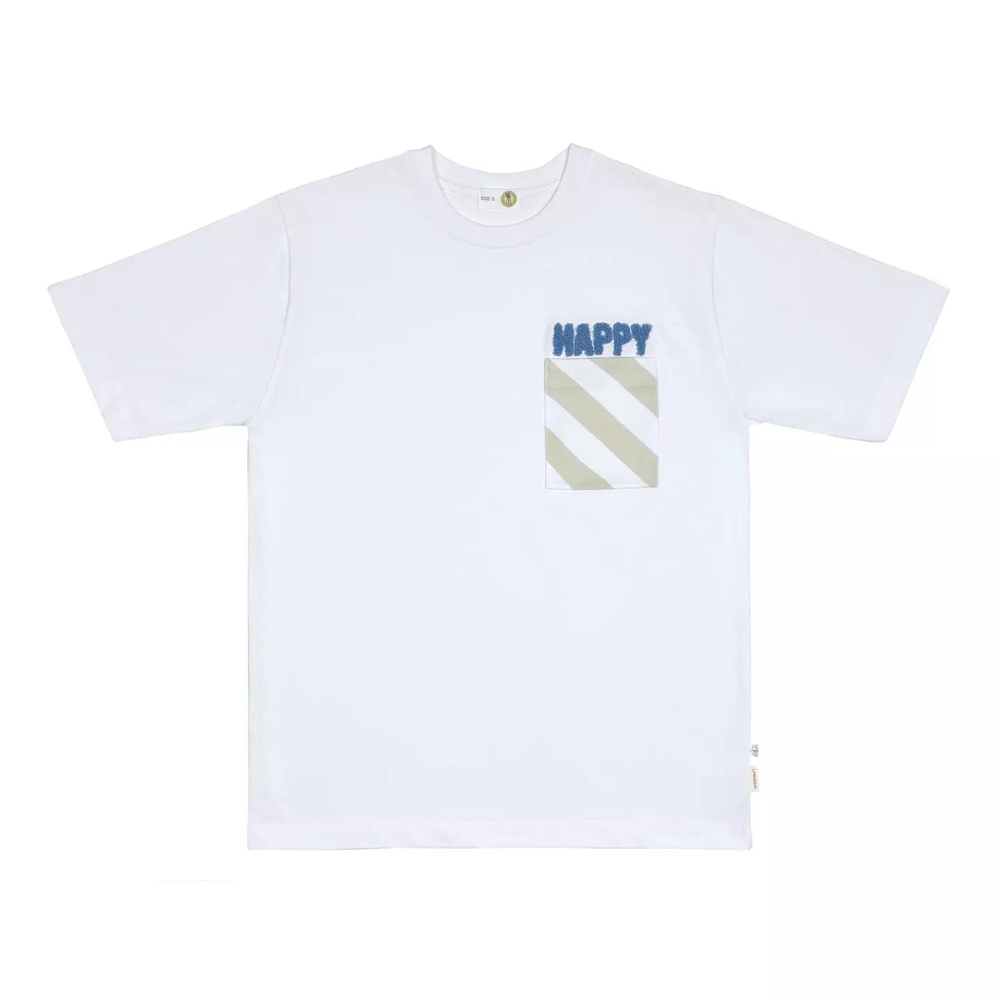 Unisex-T-Shirt Happy – Milky (verschiedene Größen S–XL) – T-Shirt