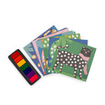 Tampons à doigts - Les toupitis - jouet d’activité