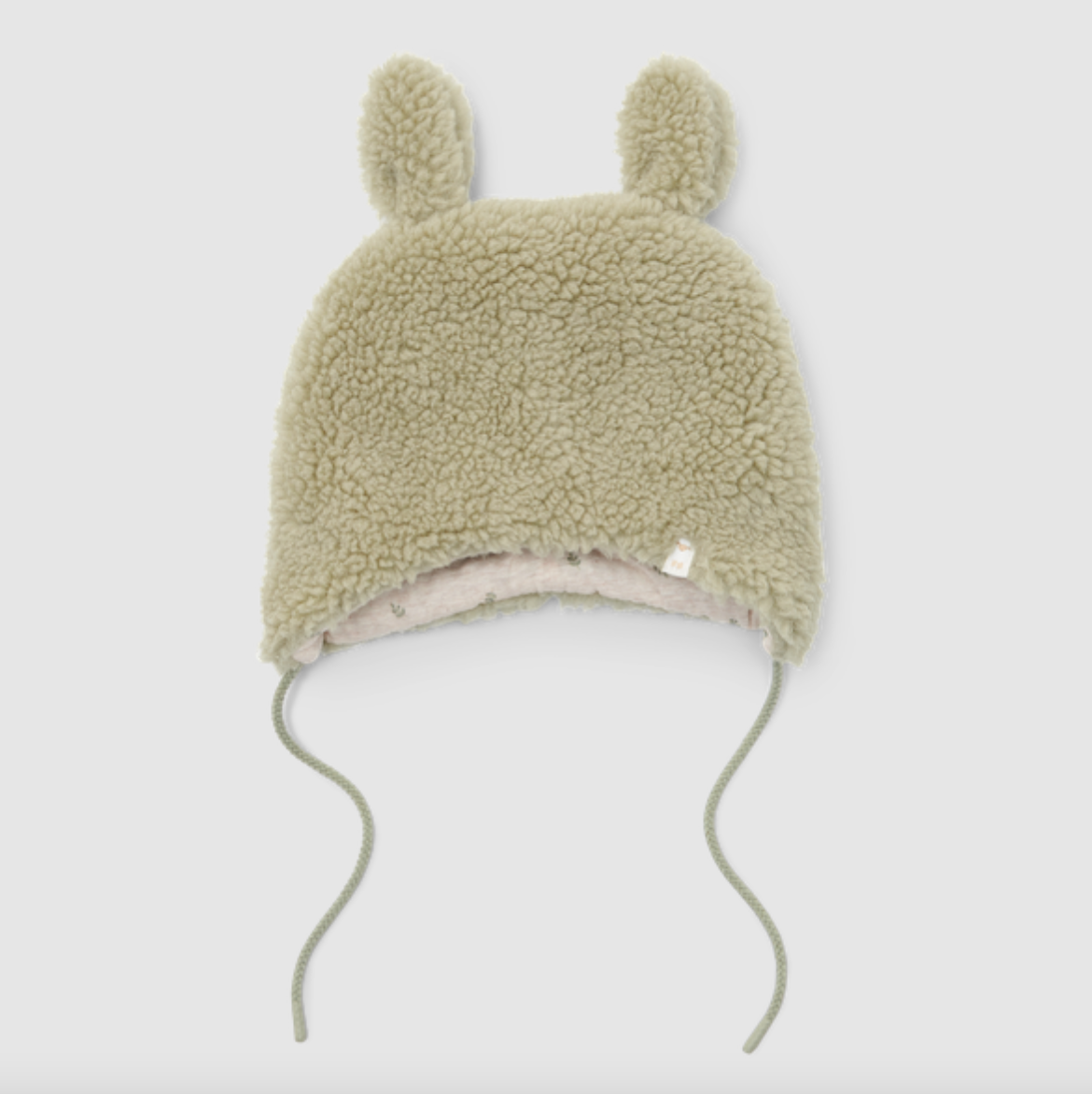 Teddy bonnet Soft Green - Bonnet