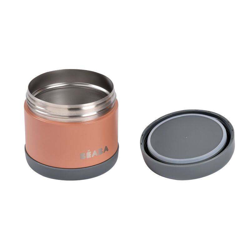 Thermo-portion 500ml mineral grey/terracotta - Thermos