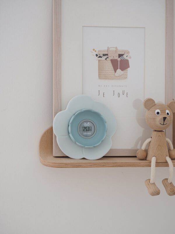 Thermomètre de bain Béaba Lotus menthe - Accessoires bain