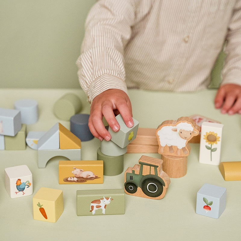Tonneau de Blocs Little Farm - Toys