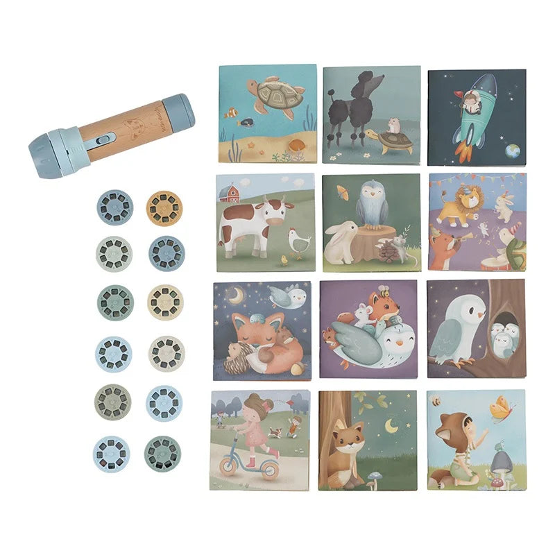 Torche de projecteur Stories - Bleu - Jouet