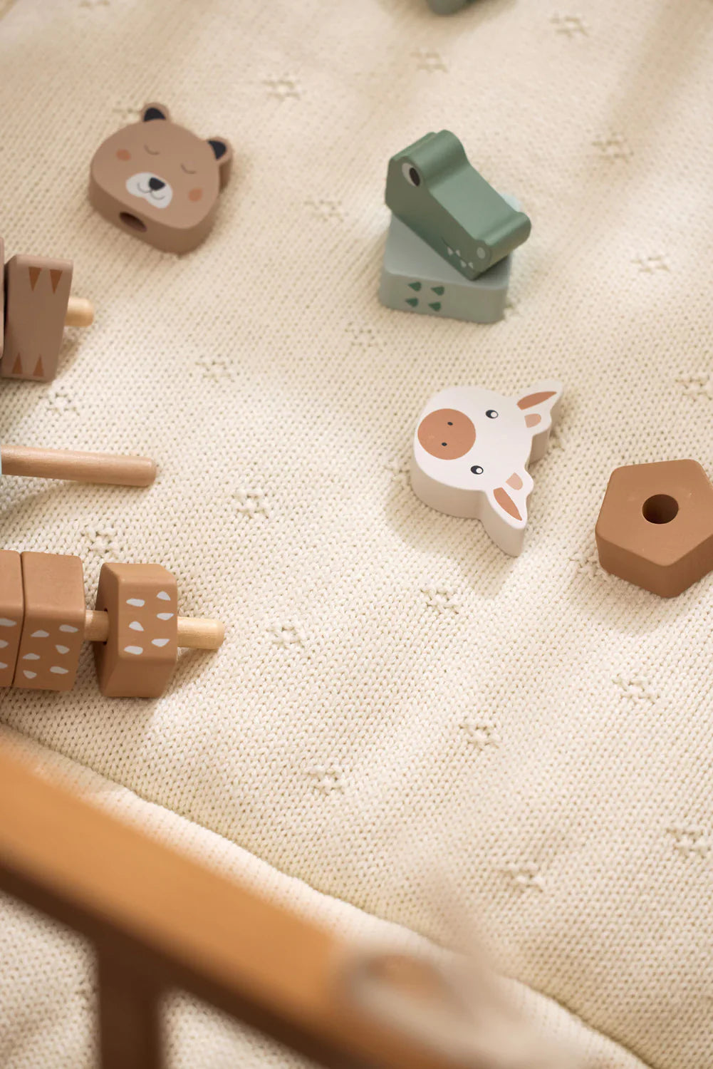 Tour d’empilage en Bois - Jungle Jambo - jouets