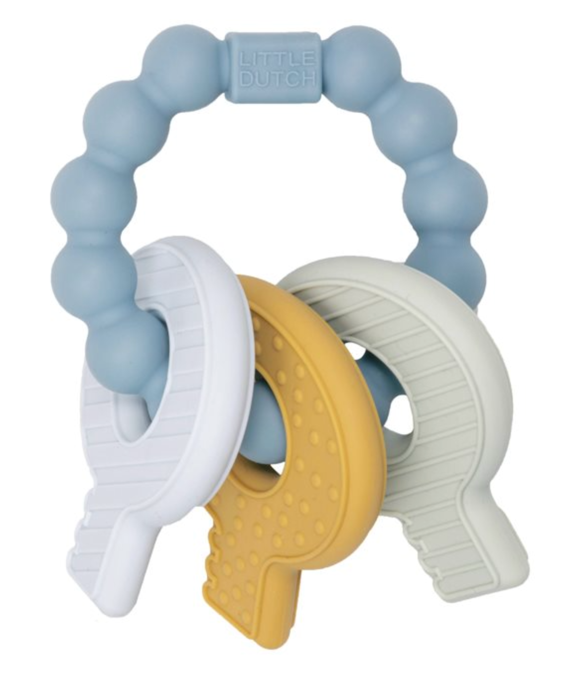 Blauer Zahnungs-Schlüsselbund