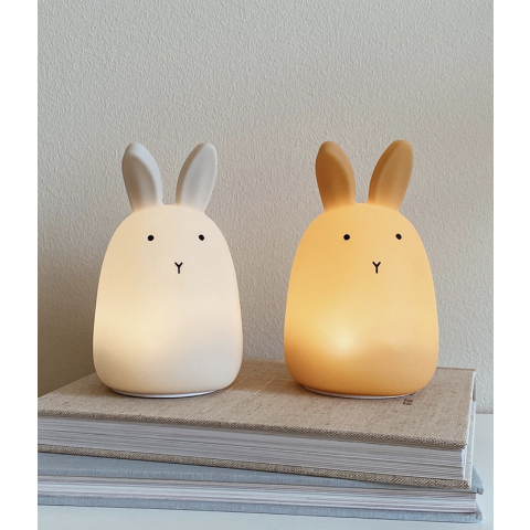 Nachtlicht Winston Rabbit – Dunkelrosa – Baden