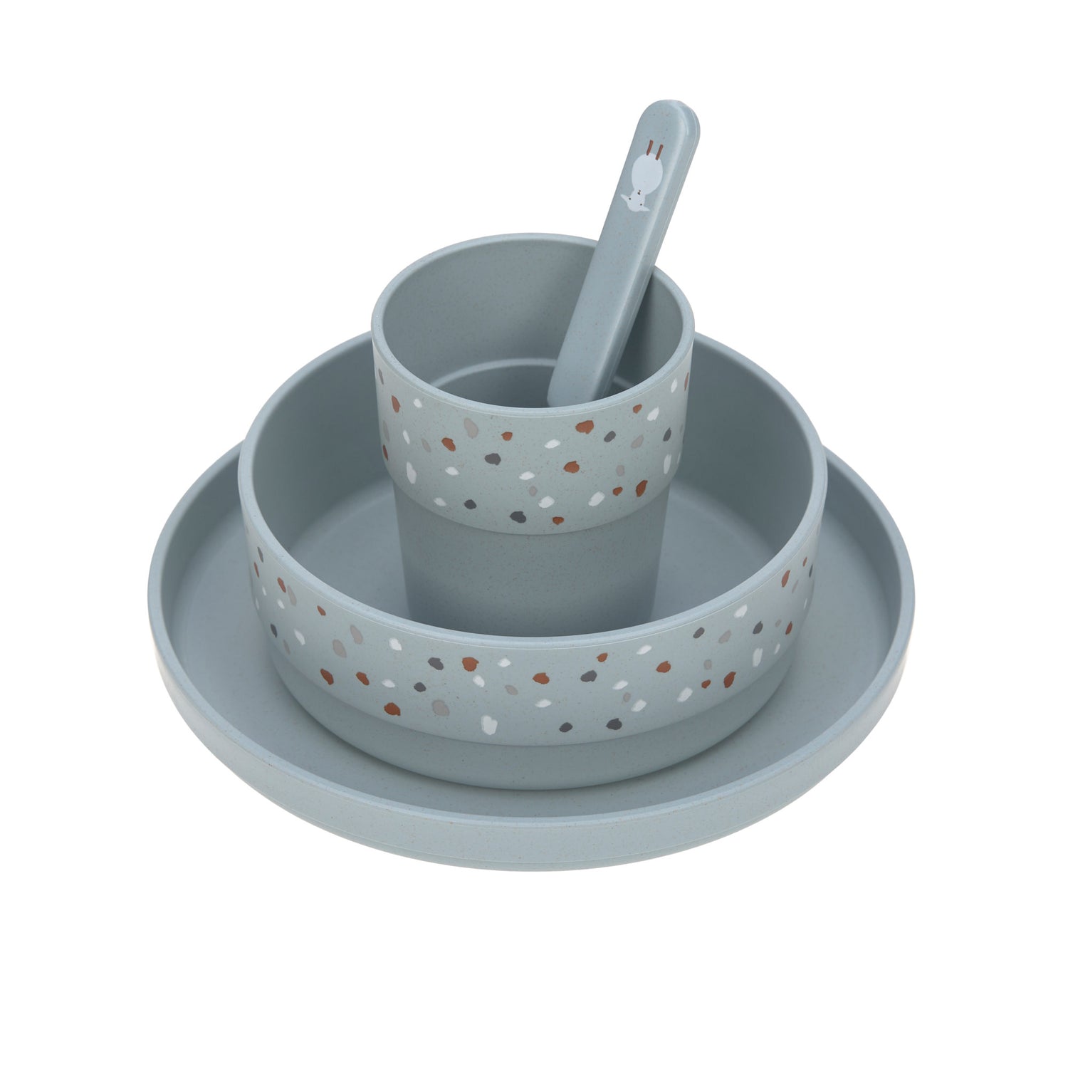 Coffret Repas Enfant - Tiny Farmer, Mouton & Oie Bleu