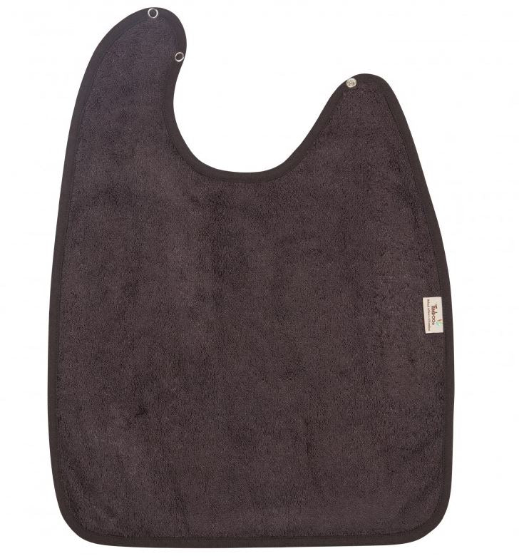 Bavoir XXL en bambou (divers coloris) - Graphit - Bavoir