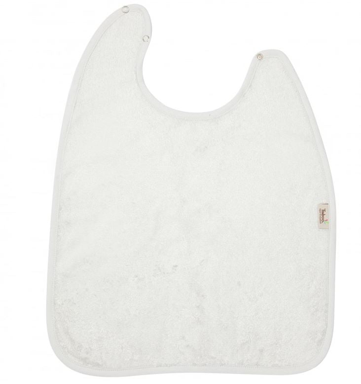 Bavoir XXL en bambou (divers coloris) - Silver Grey - Bavoir