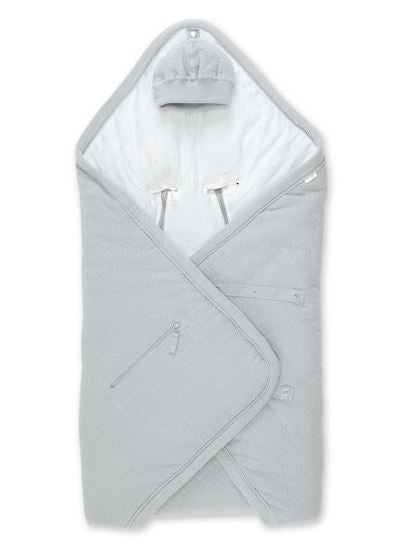 Biside 0-12m Gris moyen PADY TETRA JERSEY + JERSEY - gris