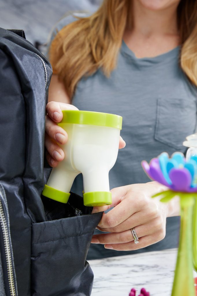 Boîte Doseuse Tripod - Vert - Repas bébé