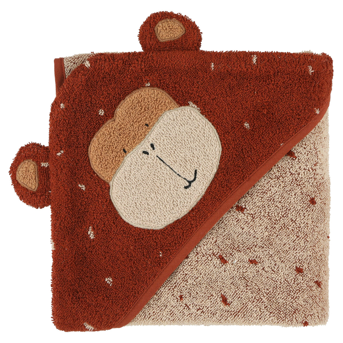 Capes de bain 75x75cm animeaux (divers coloris) - Mr. Monkey