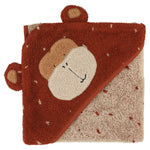 Capes de bain 75x75cm animeaux (divers coloris) - Mr. Monkey