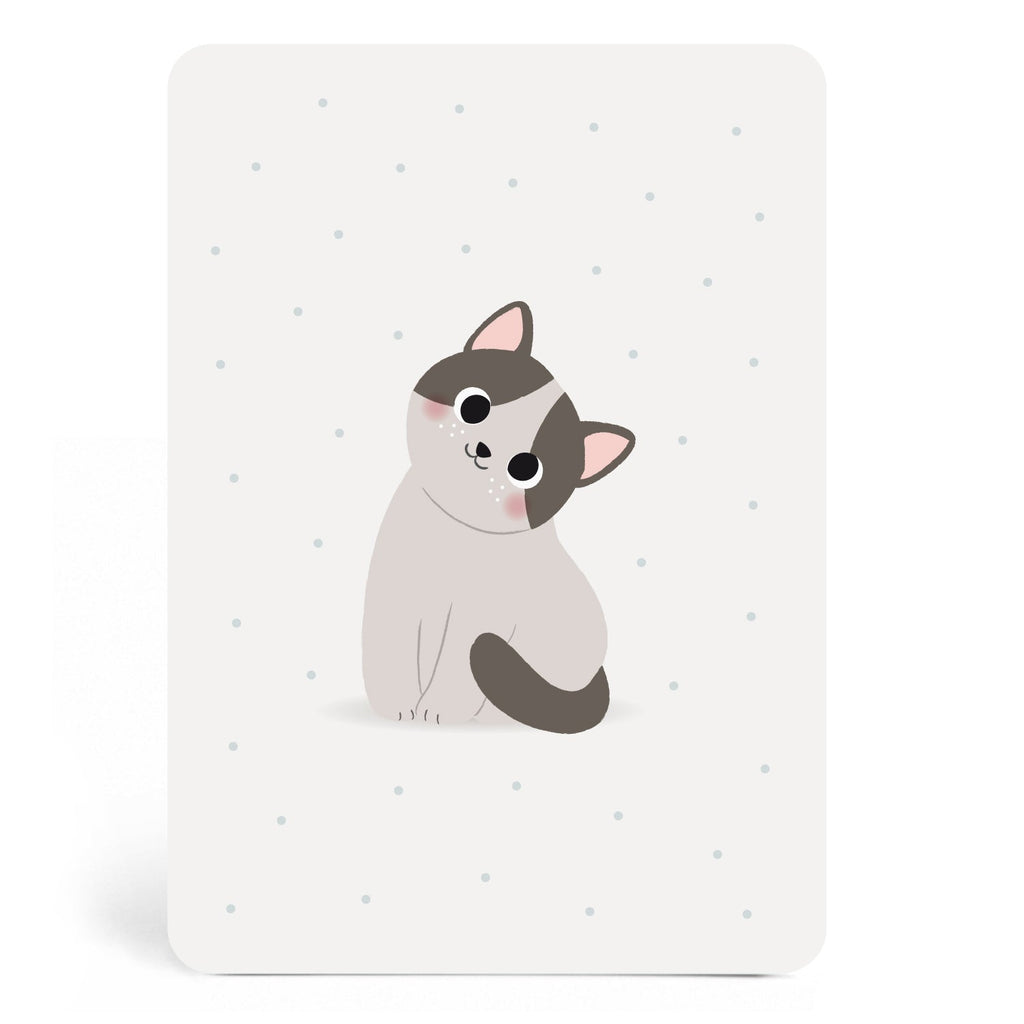 Carte Chat - Papeterie