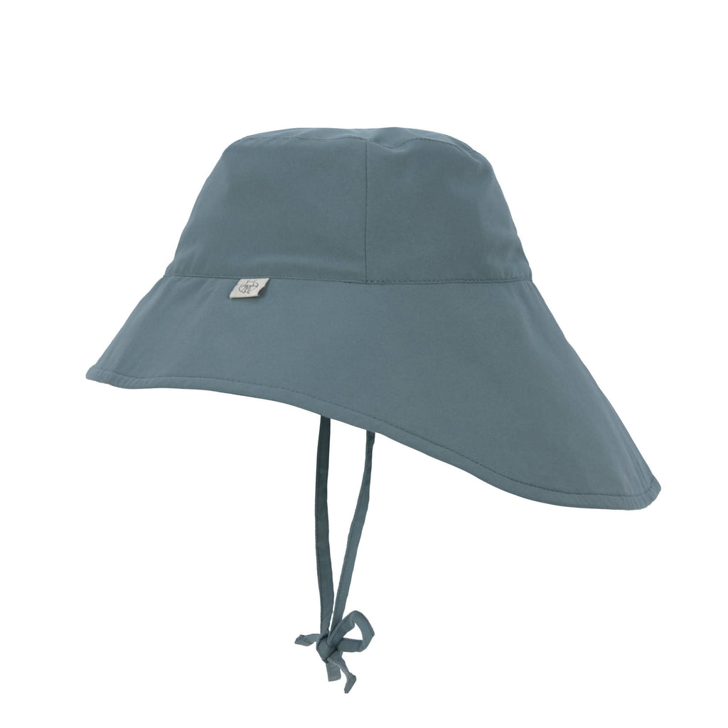 Chapeau protège nuque anti-UV bleu (divers tailles) -