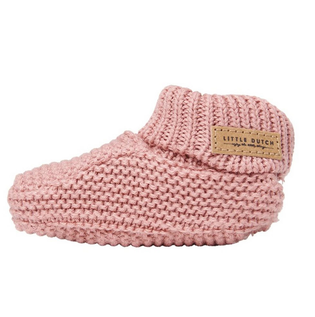 Chaussons pour bébé dark pink - Vêtements