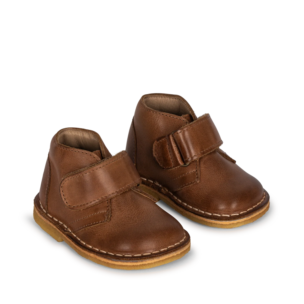 Chaussures cuir cognac MIO - Chaussures