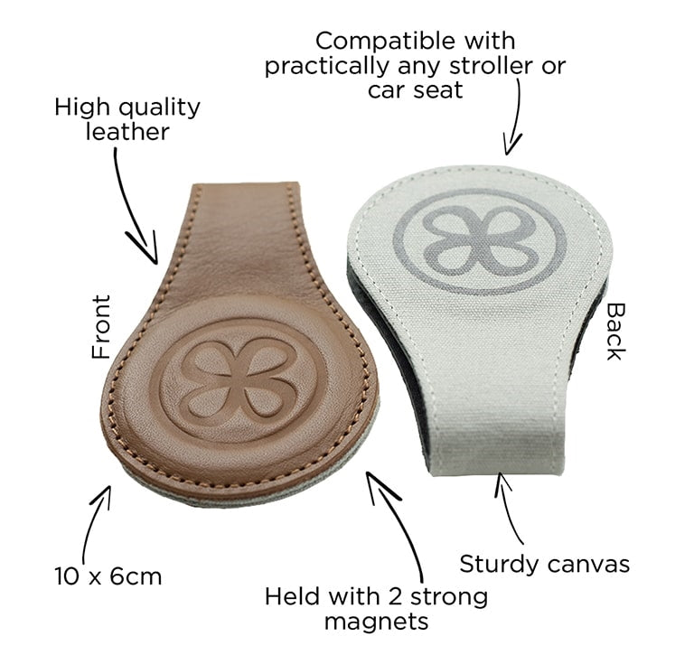 Cloby Clip leather cognac - Accessoires