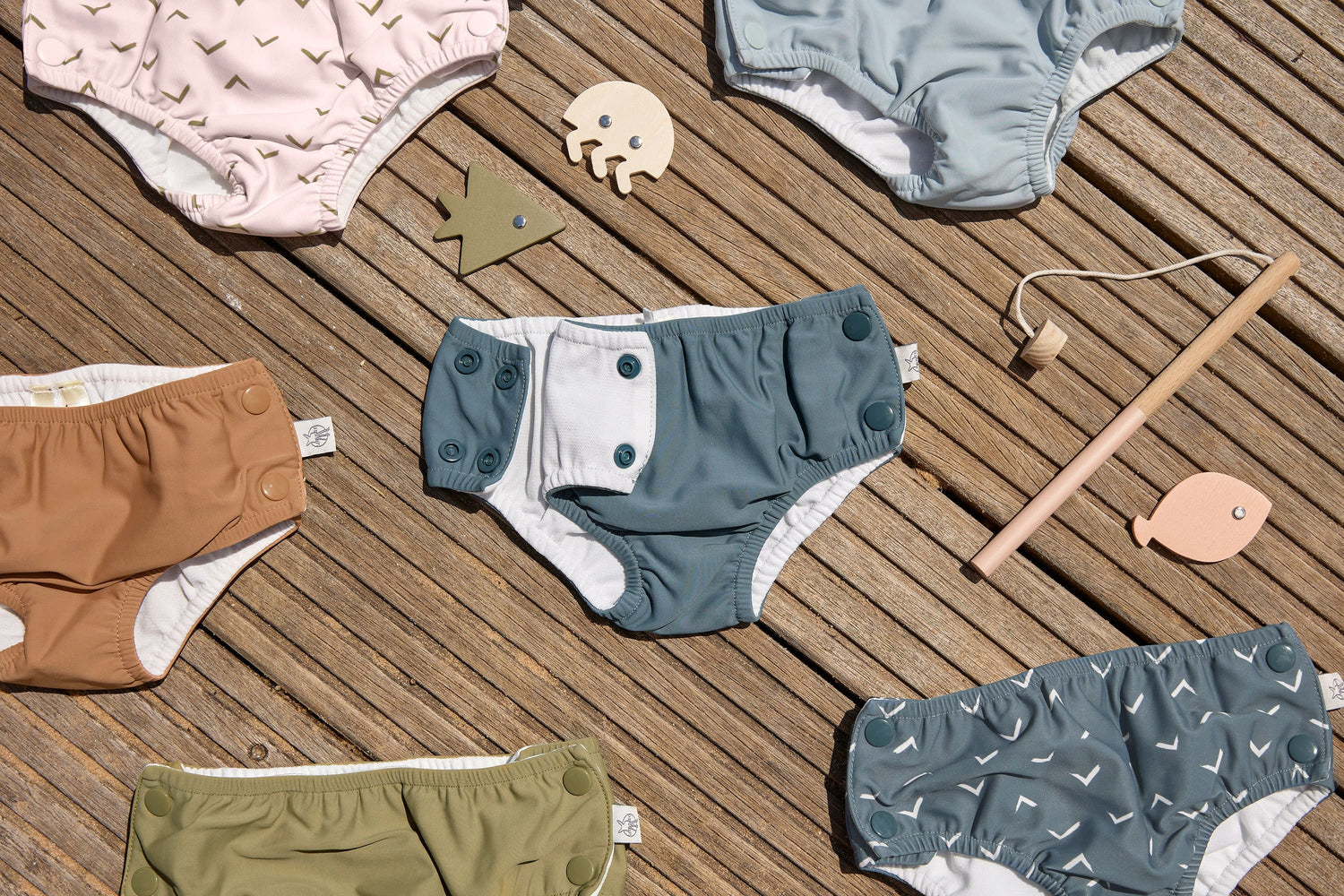 Baden -Windel für Babys, Baden , rosa – Badeanzug