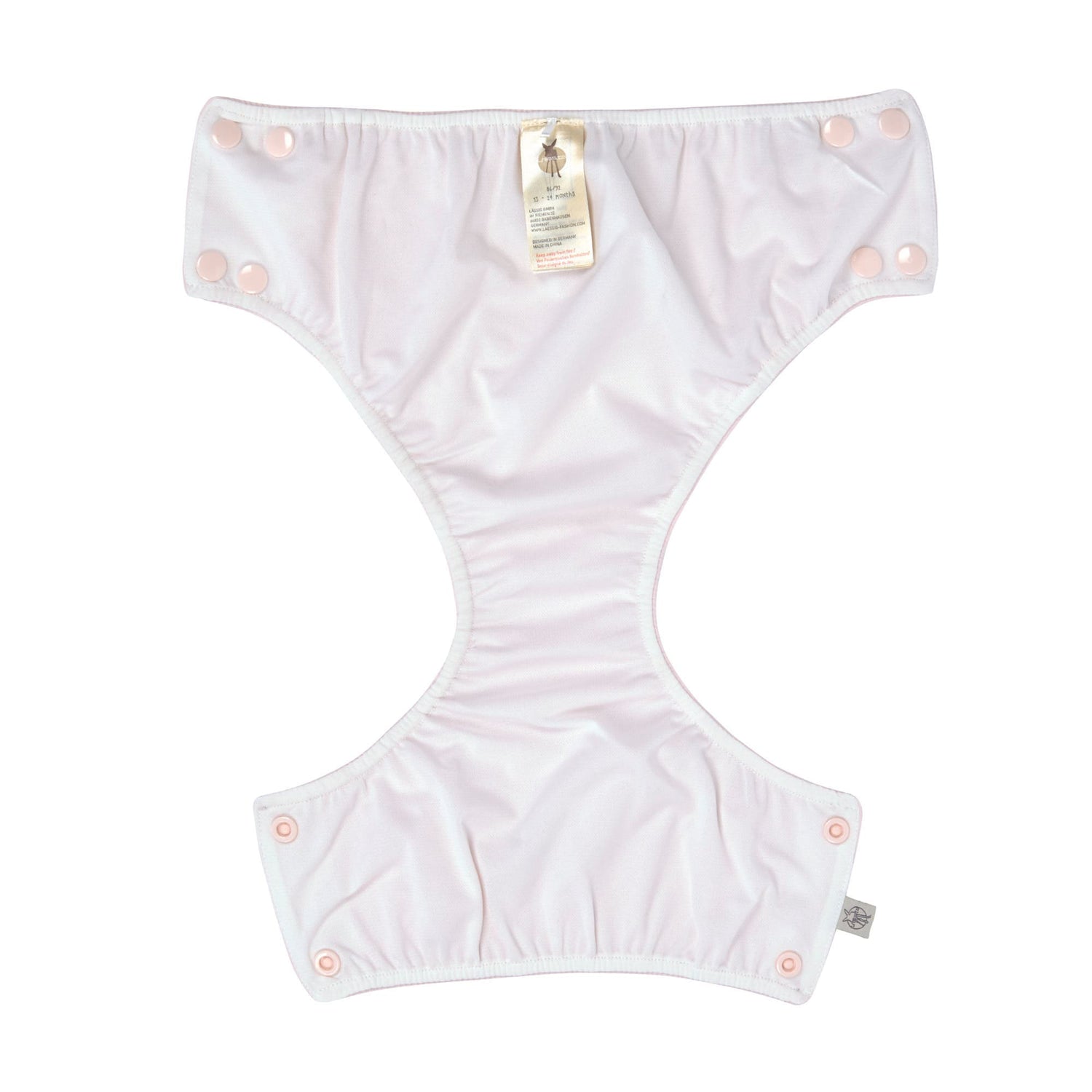 Couche de bain anti-fuite bébé rose - maillot