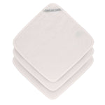 Débarbouillettes en mousseline (3 pcs) (divers coloris) -