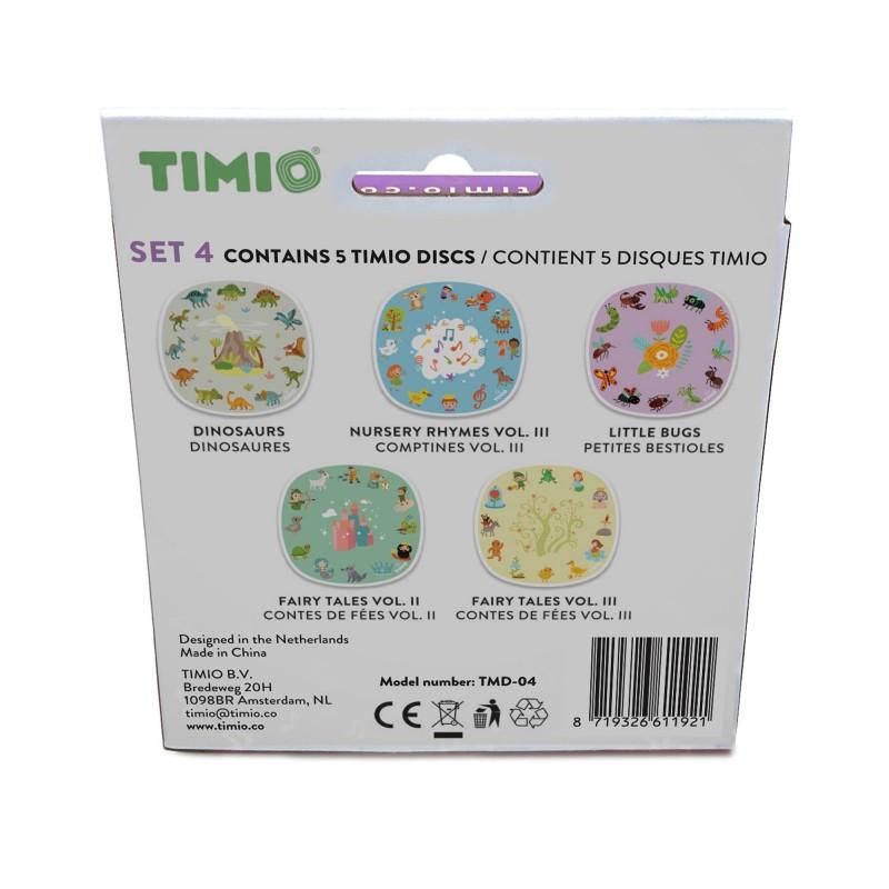 Disc Pack Set 4 Timio - Toys