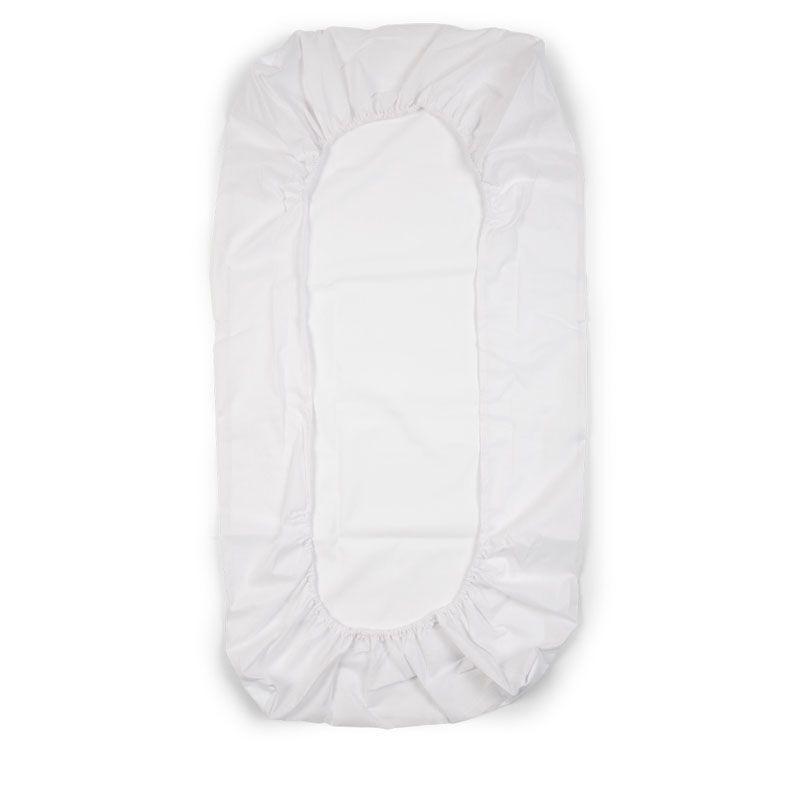 Drap housse coton bio blanc pour matelas Cododo - Lit bébé