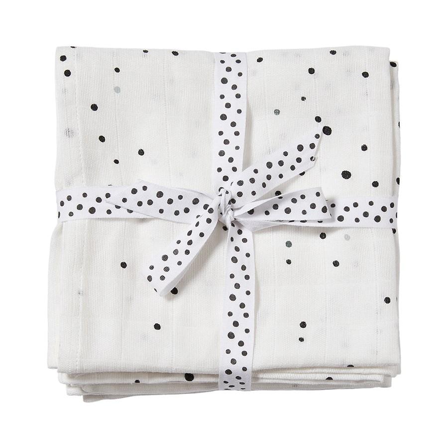 Lot de 2 grands tétras Dreamy dots white - Tétra