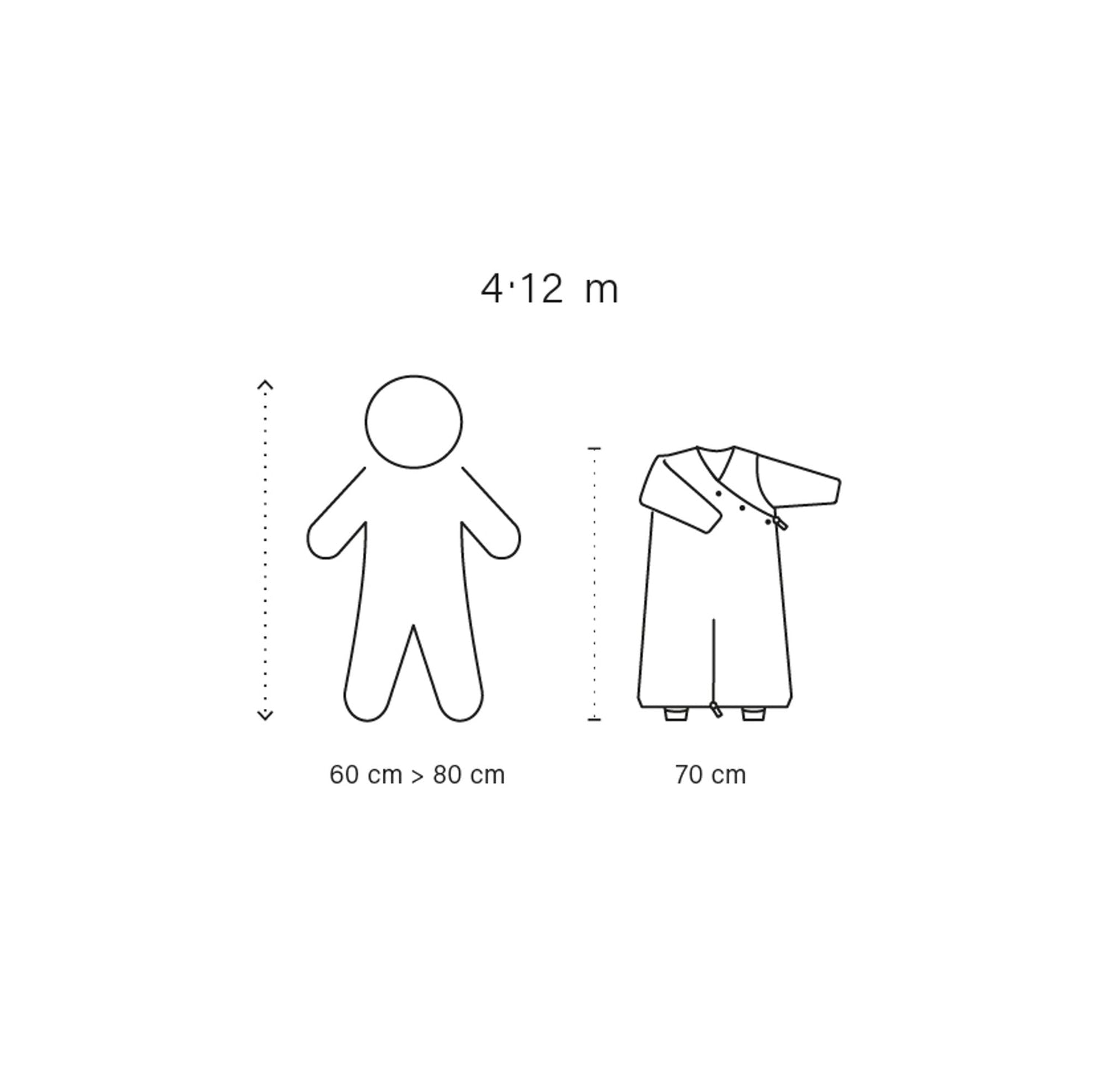 Magic Bag (4-12 mois) jersey quilted TOG 1.5 (divers