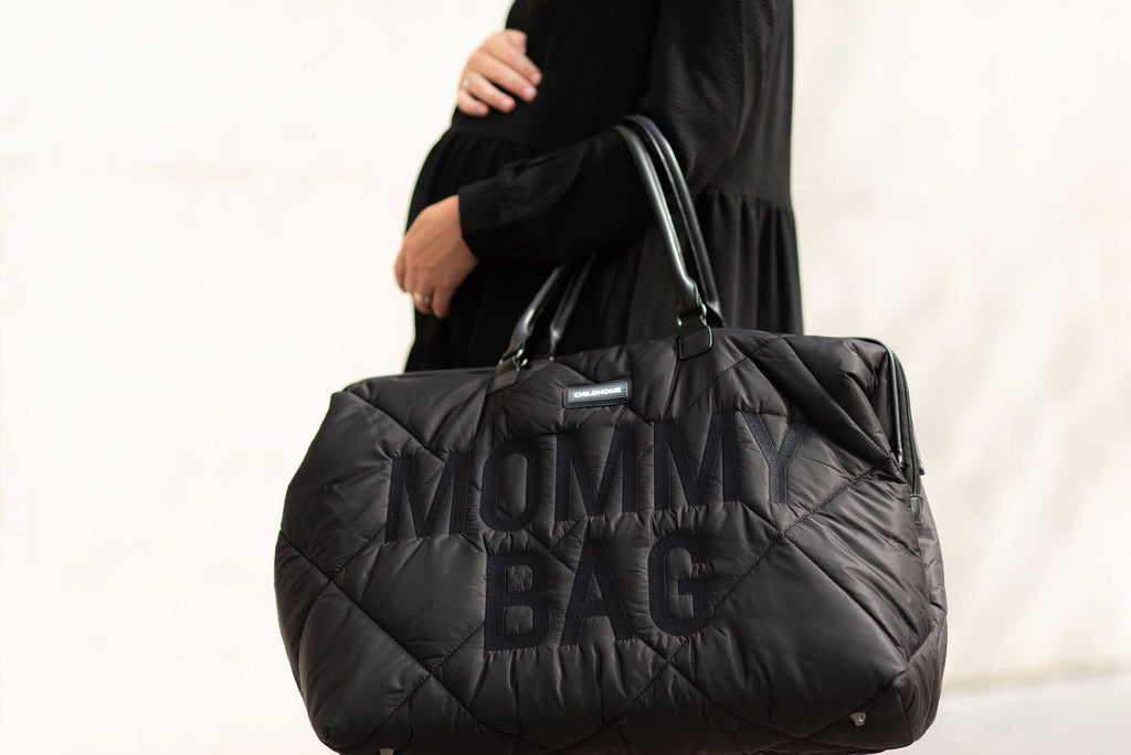 Mommy Bag Sac A Langer - Matelassé - Noir - Sac à langer