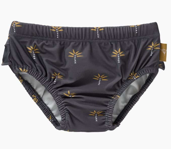Pantalon de couches Fresk Swim UV Girls Palmtree Steel Gray