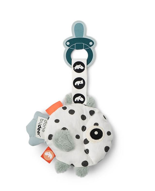 Peluche attache-sucette Puffee Blue - Toys