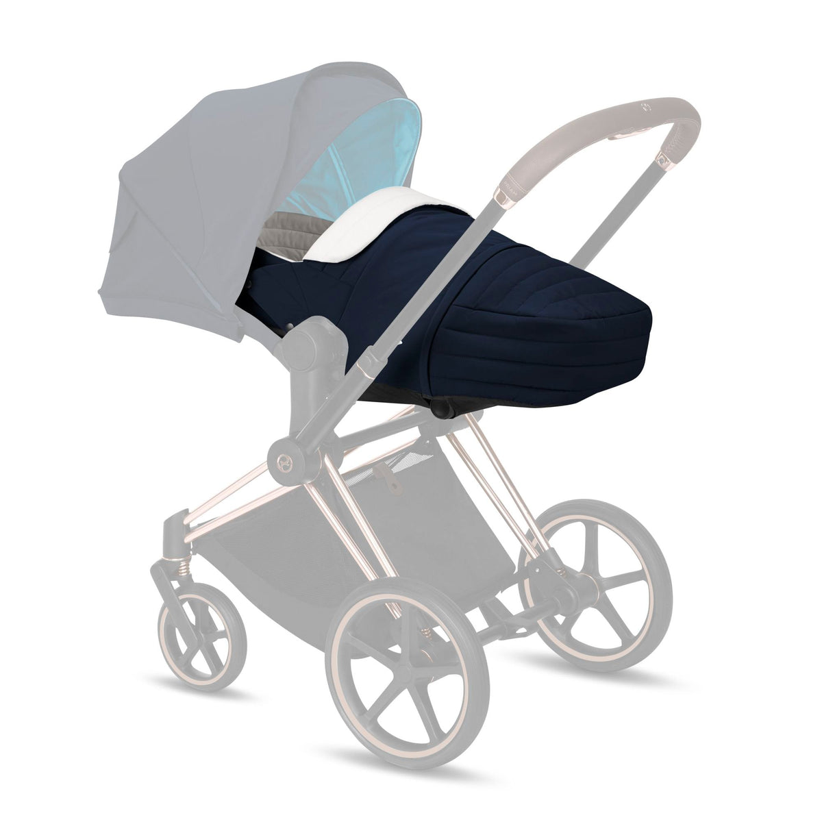 Priam / Mios Lite Cot - Nautical Blue - Voyage bébé