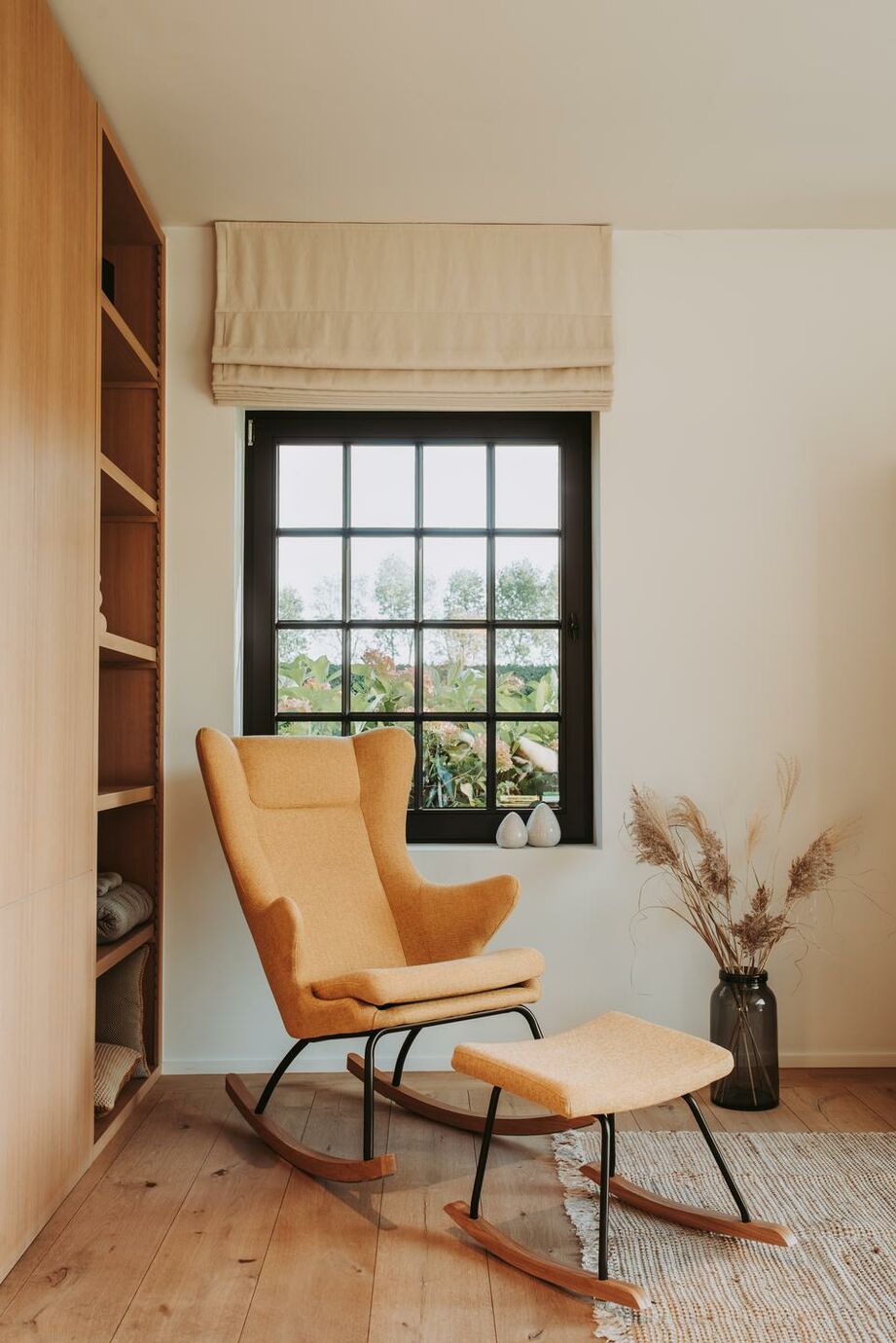 Luxus-Schaukelstuhl Safran - Parc