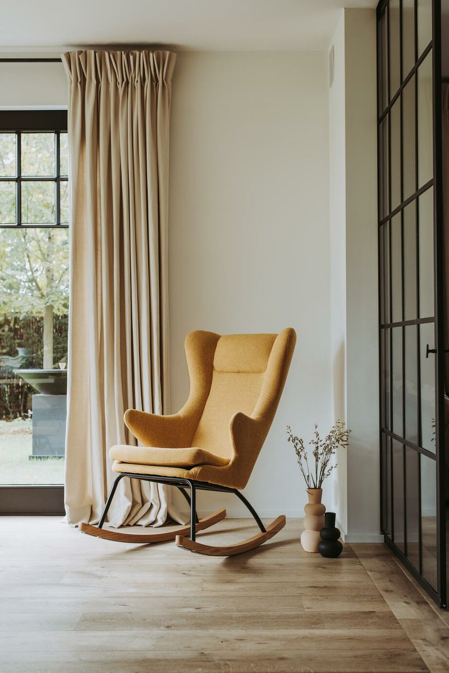 Luxus-Schaukelstuhl Safran - Parc