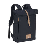 Sac à dos à langer Rolltop bleu nuit - Voyage bébé